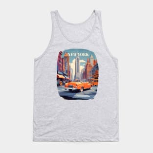 New York Vintage Design Tank Top